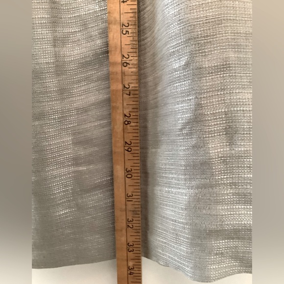 Sandro Paris 100% Silver Linen Evening Babydoll Dress, size 1 (2-6), worn once. - Picture 14 of 14